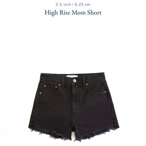 Abercrombie Curve Love High Rise Mom Short